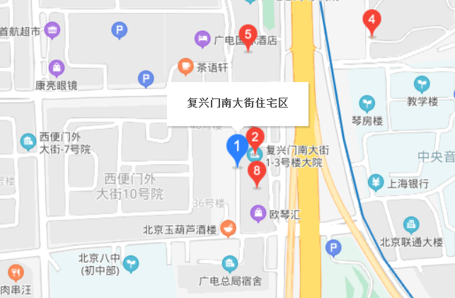 复兴门南大街住宅区