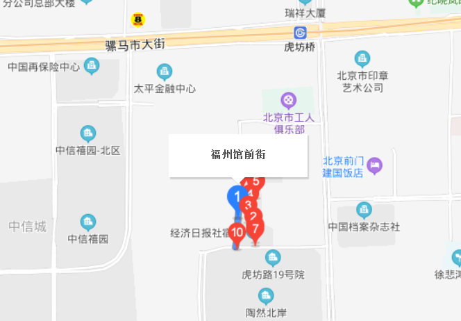 福州馆前街社区