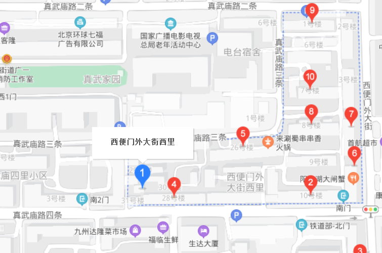 西便门外大街西里社区